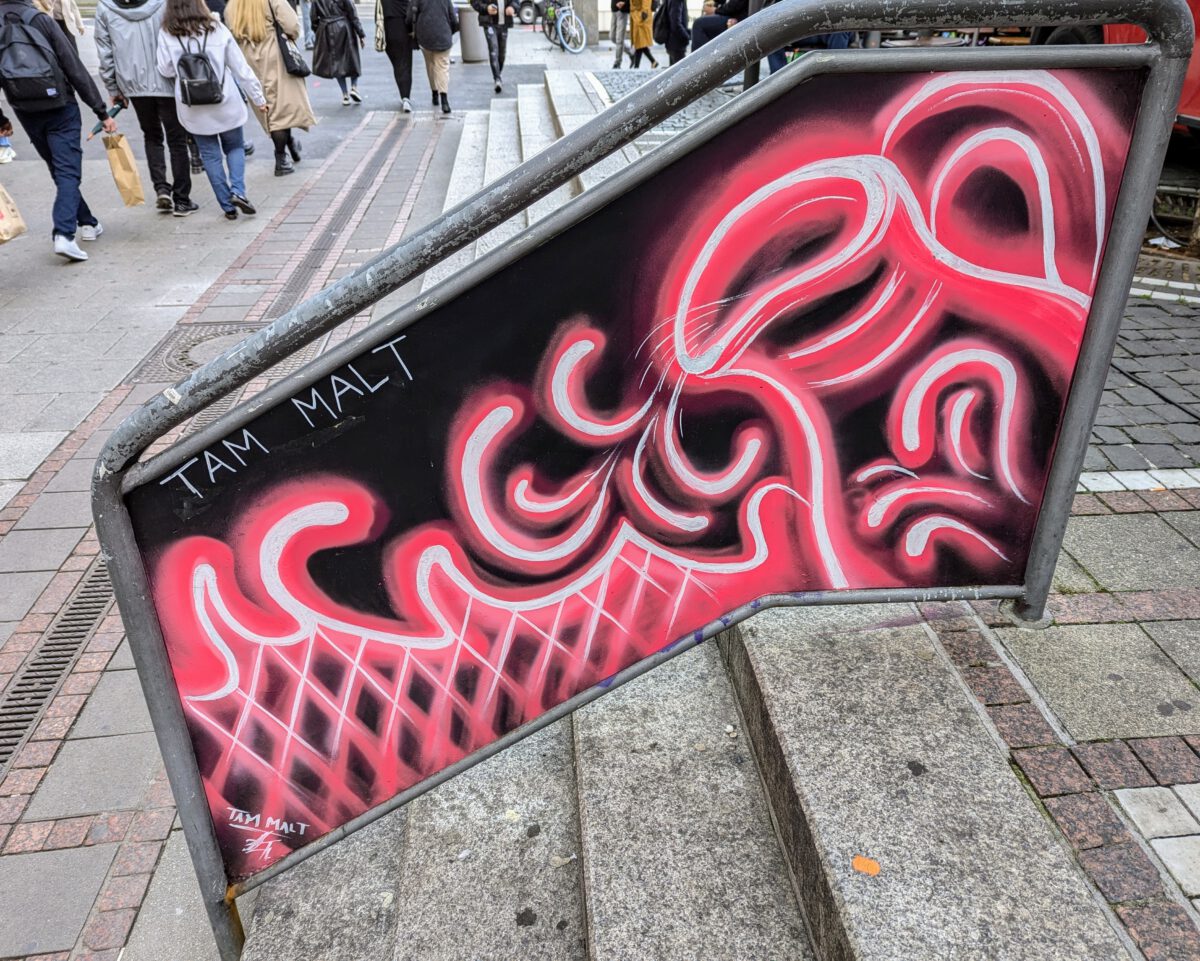 Streetart auf der Zeil