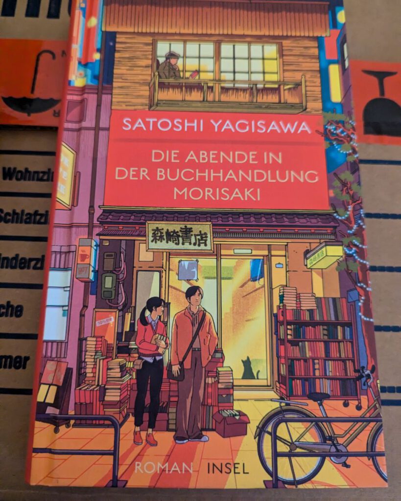 Buchcover, Satoshi Yagisawa, Die Abende in der Buchhandlung Mori