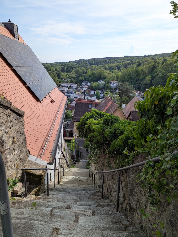 Ausblick über den Taunus, wie er hätte sein sollen.