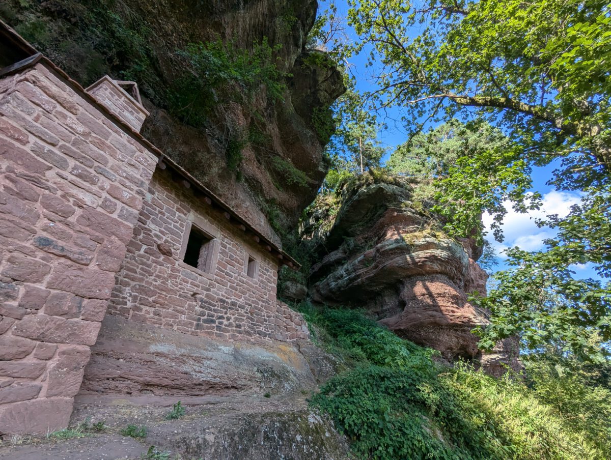 Felsenhaus in den Vogesen